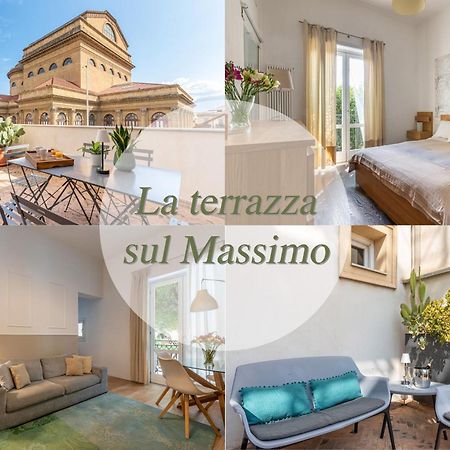 דירות פלרמו La Terrazza Sul Massimo מראה חיצוני תמונה