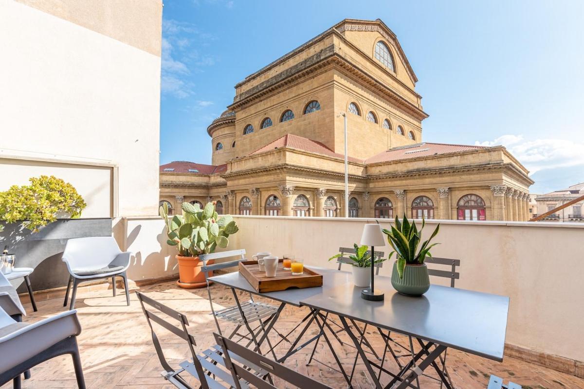 דירות פלרמו La Terrazza Sul Massimo מראה חיצוני תמונה