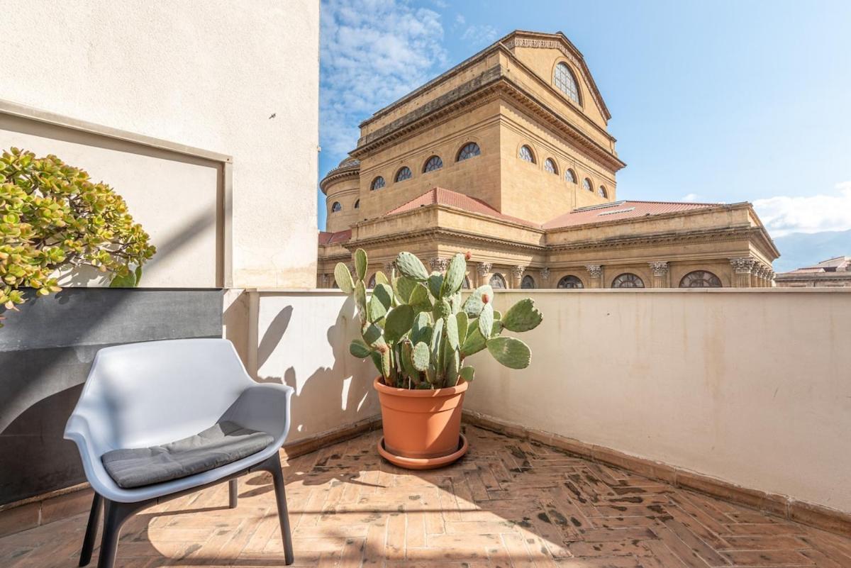 דירות פלרמו La Terrazza Sul Massimo מראה חיצוני תמונה