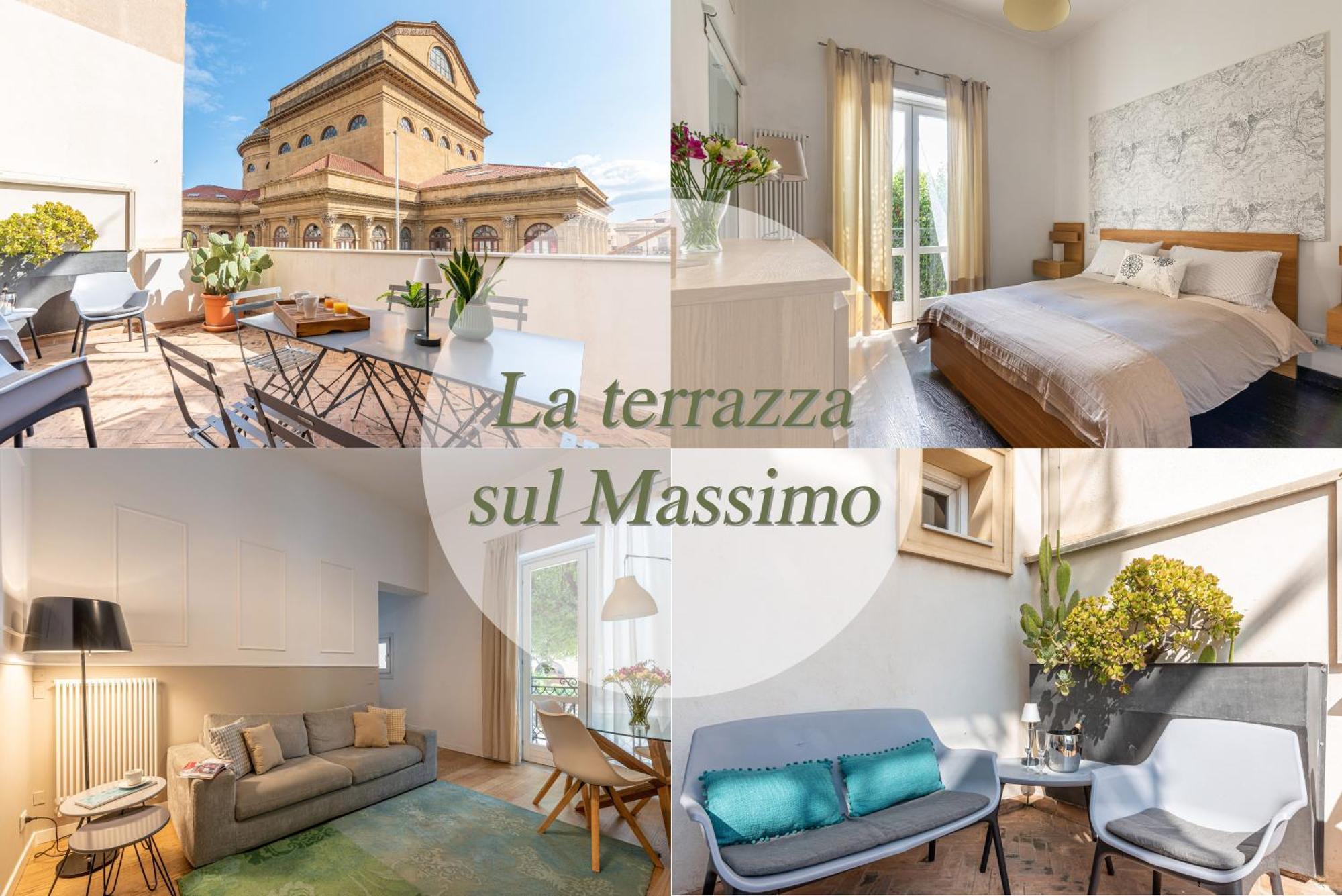 דירות פלרמו La Terrazza Sul Massimo מראה חיצוני תמונה