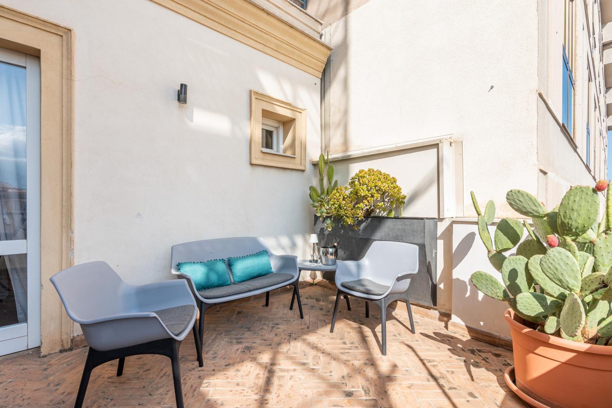 דירות פלרמו La Terrazza Sul Massimo מראה חיצוני תמונה
